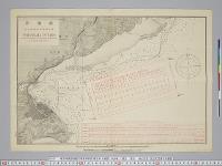 横浜沖凱旋観艦式艦隊排列図　横浜沖　水路部（１９２８号）／明治