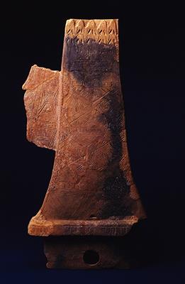 靫形埴輪　応神天皇恵我藻伏崗陵飛地ほ号（大阪府羽曳野市）出土