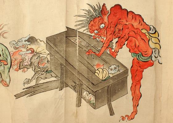 百鬼夜行絵巻物