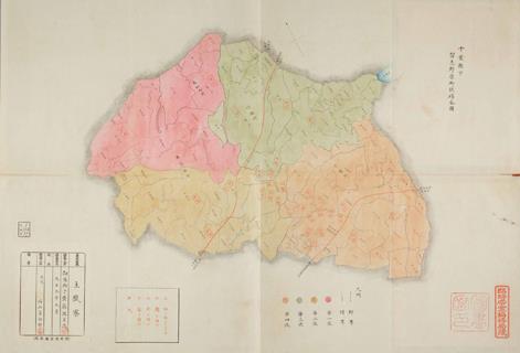 千葉県下習志野原御猟場全図