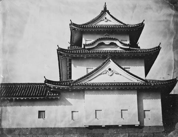 大坂城櫓写真種板