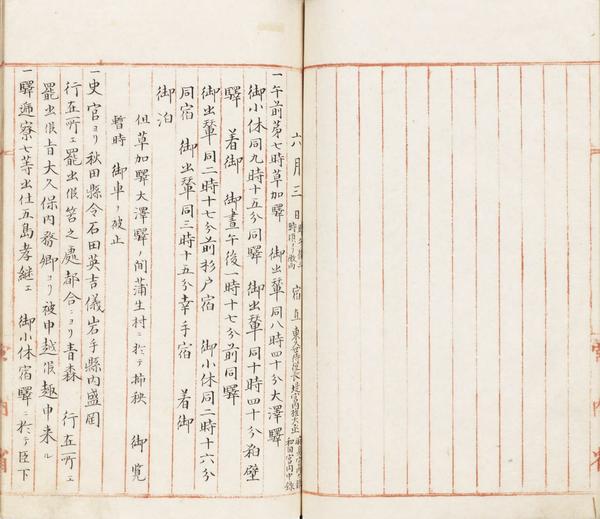 御東巡日記